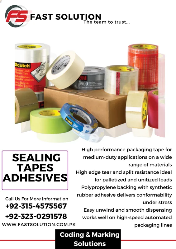 SEALING TAPES ADHESIVES