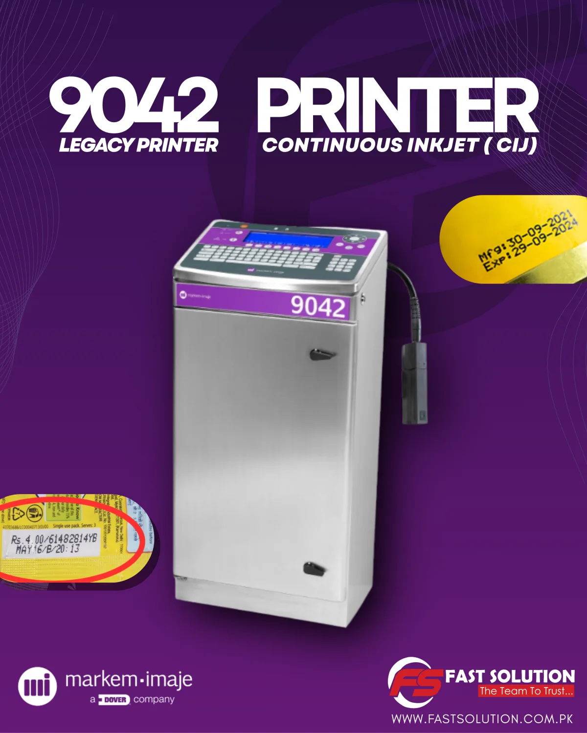 Markem Imaje 9042 - IP65 ( Legacy Printer )