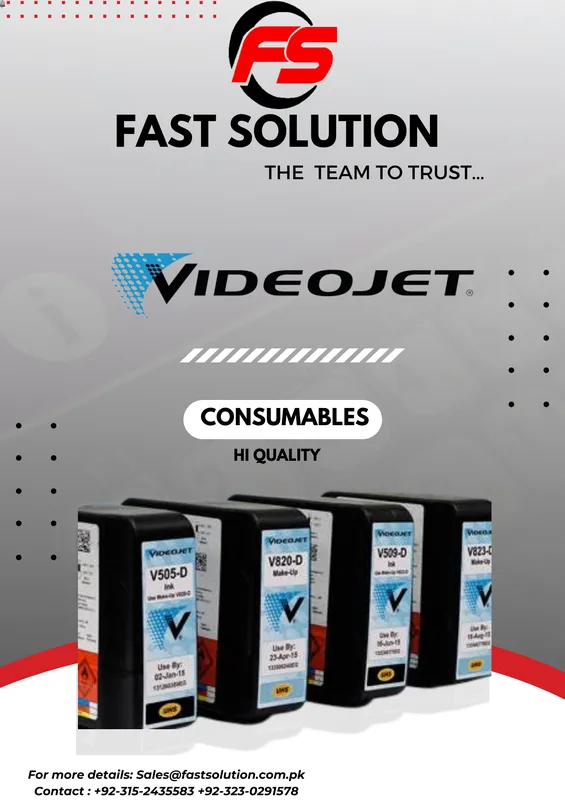 Video Jet Consumables - CMS  ( Made in Germany )