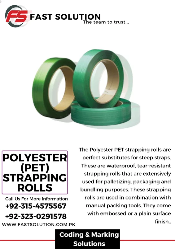 Polyester (PET) Strapping Rolls