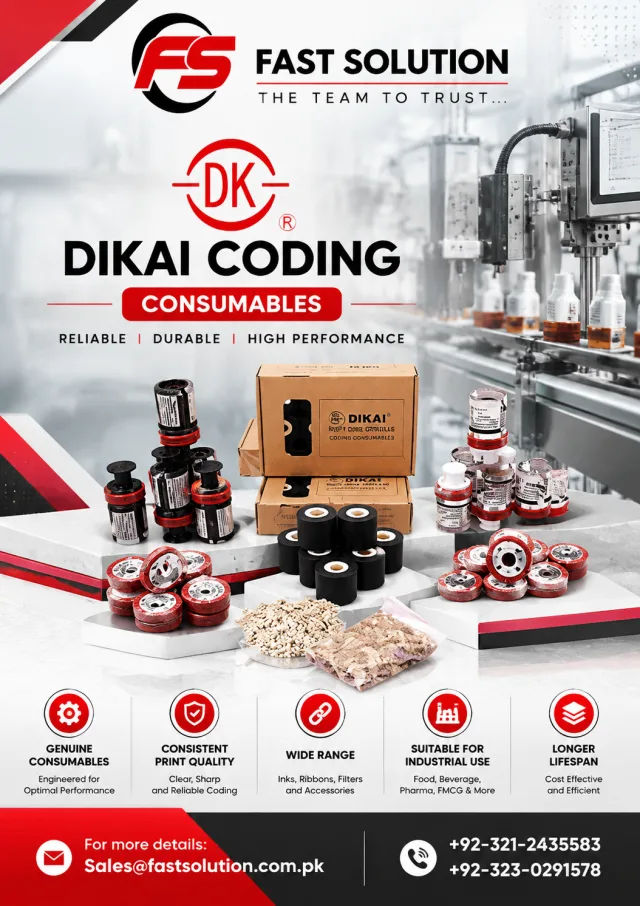 Dikai Shanghai Coding Industry Hot Ink Rolls & Spare Parts
